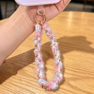GANTUNGAN HangingTALI Girls'hp Hanging Chain/ hp Cell Phone Chain/ / HangingTALI Cute pink furhp1 00
