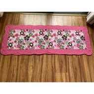 Quilt style kitchen rug