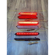 Toyota Alphard Vellfire ANH20, Camry 2007, Harrier 2014, Innova, Wish Rear Bumper Reflective Safety LED Reflector Light