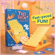 【Z*Star】 1 Set Parent Child Party Entertainment Toys New Tilt N Shout Shake Stilt Board Chessboard B