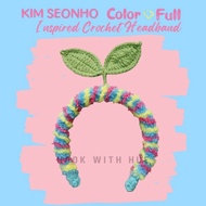 Kim Seon Ho Inspired Crochet Sprout Headband