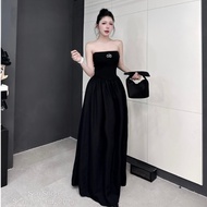 Luxurious women's dresses, high-end designer dresses, LATEST MODELS high-end strapless Maxi dresses 