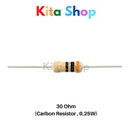 Resistor 30 Ohm (Carbon - 0.25W)