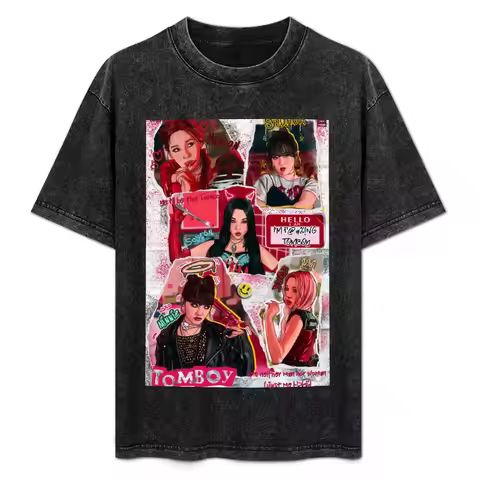 TOMBOY GiDLE POSTER T-Shirt clothes man clothes graphic shirts mens t shirt