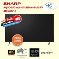 SHP-4TC50DL1X | Sharp 50 inch AQUOS 4K UHD Android TV