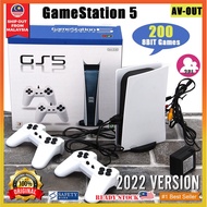 GS5 Gamestation 5 Retro Game Console 8 Bit 200 Classic Game Built in AV Output TV Mini Gaming Statio