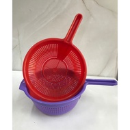 Plastic Basket with handle / Bakul Sayur Fruit Vegetable Basket/Bakul Plastik Bulat/Raga Buah Sayur