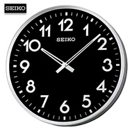 Velashop นาฬิกาแขวนผนังไซโก้ Seiko ขนาด18 นิ้ว รุ่น QXA560A (สีดำ) , QXA560 - เดินเรียบ