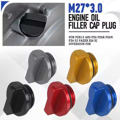 FOR YAMAHA FZR13 ABS FZ6 FZ6R FZ6N FZ6 S2 FAZER XJ6 XJ DIVERSION FZ8 Motorcycle Accessories M27*3.0 