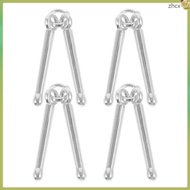 📎 4pcs Mini Drumstick Keychain Charm Music Pendant Necklace - Drummer Tribute Keepsake Jewelry