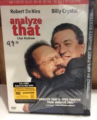 [DVD 271]  老大靠邊閃 2︰歪打正著 Analyze That (美版1區)