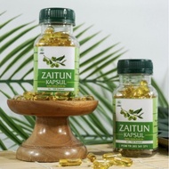 Zaitun Kapsul Olive Oil Minyak Zaitun Extra Virgin isi 100kapsul Asli