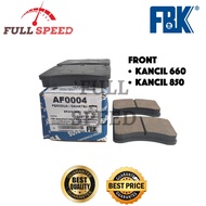 ORIGINAL FBK Kancil 660 850 Front Disc Brake Pad AF0004 Perodua