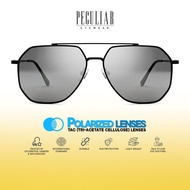Peculiar Lina Aviator Sunglasses Polarized TAC UV400 & Anti-Rad Replaceable Frames for Men Women Sun