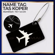 Name Aluminum Luggage Bag IDTAG