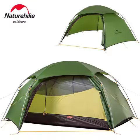 Naturehike Cloud Peak 2 Tent Ultralight Waterproof Camping Tent 4 Season Backpacking Traveling Tent