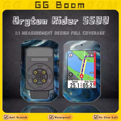 For Bryton Rider S500 s500e GPS Bicycle Computer Sticker Protective Shell Frame Skin Accessories Wat