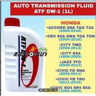 ORIGINAL HONDA ATF AUTOMATIC TRANSMISSION FLUID AUTO GEAR OIL DW1 DW-1 DW 1 1L - CITY CIVIC FB FD JA