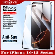 2 PCS Screen Protector For iPhone 16 Pro Max Tempered Glass For iPhone 15 Pro Max iphone 15 Plus Scr