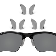 Replacement Nose Pads Nose Pieces for Flak XS OJ9005 Flak Beta Asian Fit OO9372 Frame, Soft Silicone