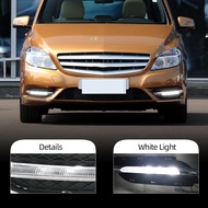 Car Flashing 2Pcs For Mercedes Benz W246 B180 B200 2011 2012 2013 2014 Car DRL LED 12V Daytime Running Lights daylight l