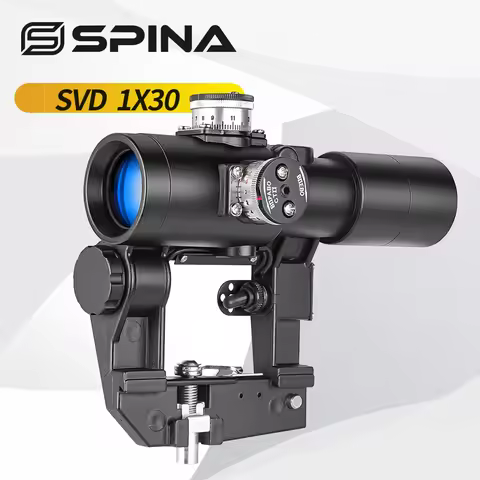 SVD 1x30 Red Dot Sight Tactical Hunting Side Mounted Series Scope Red Dot