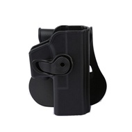 Tactical Right Hand Holster For G-lock 17 19 22 26 31 Waist Case With Double Magazine Pouch