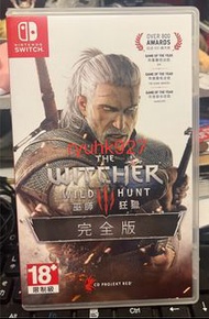 二手行版 支援多國字幕 Switch The Witcher 3 Wild Hunt Complete Edition 巫師3 狂獵 完全版