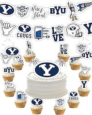 BYU Cougars Party Decorations - Birthday Party Supplies, Graduation Decorations, and BYU Football Pa