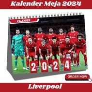 2024 Liverpool Desk Calendar