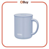 Thermos 不銹鋼 真空隔熱馬克杯 450ml (JDG-452C) 粉藍色【平行進口產品】保溫杯 保冷 保暖 咖啡杯