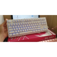 Edra ek387 White mechanical keyboard