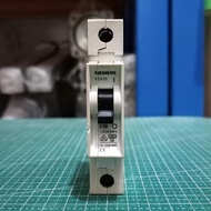 MCB SIEMENS 5SX21 5SX2 C10 1P 10 Ampere/ Breaker
