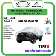 Type R Parachute Canvas YXXL + For Ranger,Hilux,Triton Trucks... Rainproof-sun-resistant-heat