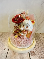招財貓風水好運開幕永生花禮過年花禮