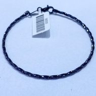 Gelang emas hitam blackgold 750 17k UBS