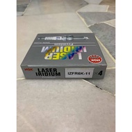 ORIGINAL IZFR6K-11 (1 SET) NGK SPARK PLUG (6994) HONDA ACCORD DOHC-i-VTEC ACURA CR-V ODYSSEY STREAM 