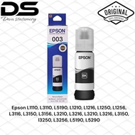 Epson 003 Black Original Printer Ink L1110 L3210 L3110 L3116 L3150 L3156 L5190