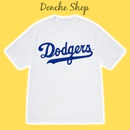 MLB LA Dodgers Form Unisex T-Shirt Men and Women High Quality Cotton Dodgers LA T-Shirt 588479