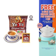 YEYE Regular Instant 3in1 Coffee, 45 sachets  (Expiry: Dec 2027)
