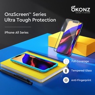 OKONZ iPhone 13 Pro Max/14/13/13 Pro/13 Mini Screen Protector Tempered Glass