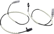 2Pcs Rear Left and Right ABS Wheel Speed Sensor Compatible with BMW 2008-2013 128i 2006-2011 323i 20