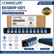 CommScope EK5809-001 12 LC Duplex Single Mode (SM) Blue Adapter Plate Original Ready Stock