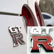 1Pc GTR Metal Chrome 3D Car Badge GTR Car Sticker GTR Metal Sticker Car Styling
