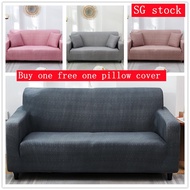 SG*1 2 3 4 Seater Sofa Cover Sofa Cover Protector L shape sofa cover Sofa Seat Cover cushion covers Free 1 pillow cover