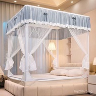 Anti-Fall1.8m Encrypted Mosquito Net Three-Door Net Princess Style Freestanding A Home-style Thicken