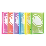 (KTS) 2-Ring Orga File A-995 A4 1" Spine Selectable Color