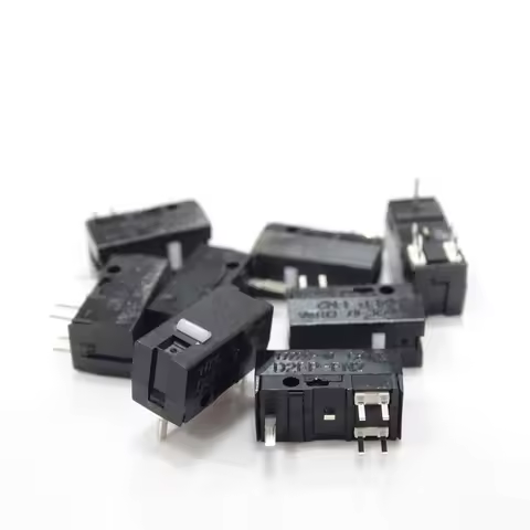 2 Pieces Mouse Micro Switch Button Strike Light Microswitch D2FP-FN2 for ASUS ROG Gladius III AimPoi