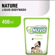 Nuvo sabun cair hijau 450ml...