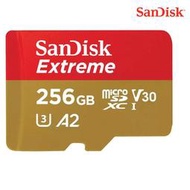 SanDisk Extreme microSDXC 256GB 190MB/S 記憶卡 SDSQXAV-256G-GN6MN /紐頓e世界